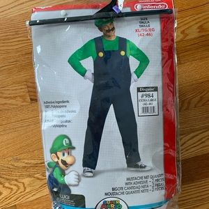 Men’s Luigi Costume XL